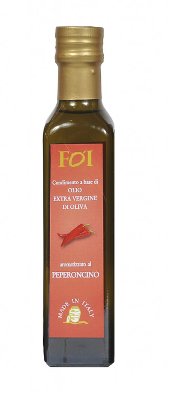 FOI AROM01 Chilli Infused E.V.O Oil 6x250ml Bottles