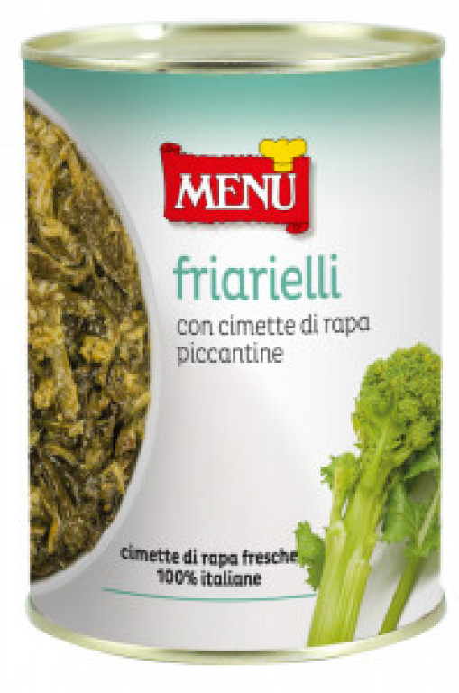 Menu B60K Friarielli 'Cimette di Rapa' 12x410g Tins