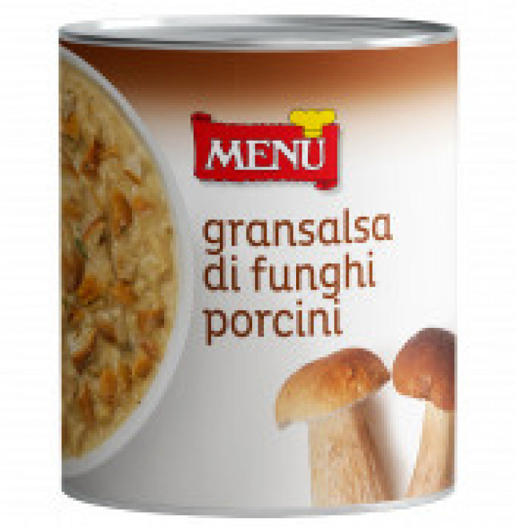 Menu BV1X Gransalsa di Funghi Porcini 6x800g Tins *OD*