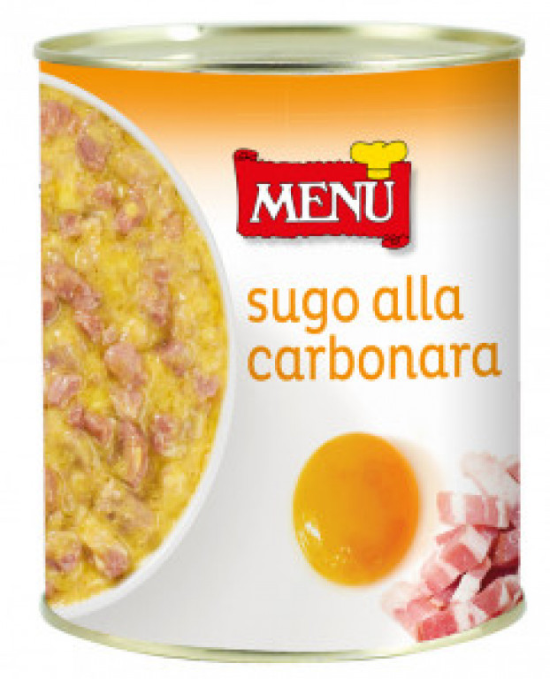 Menu CB1X Carbonara Sauce 6x830g Tins