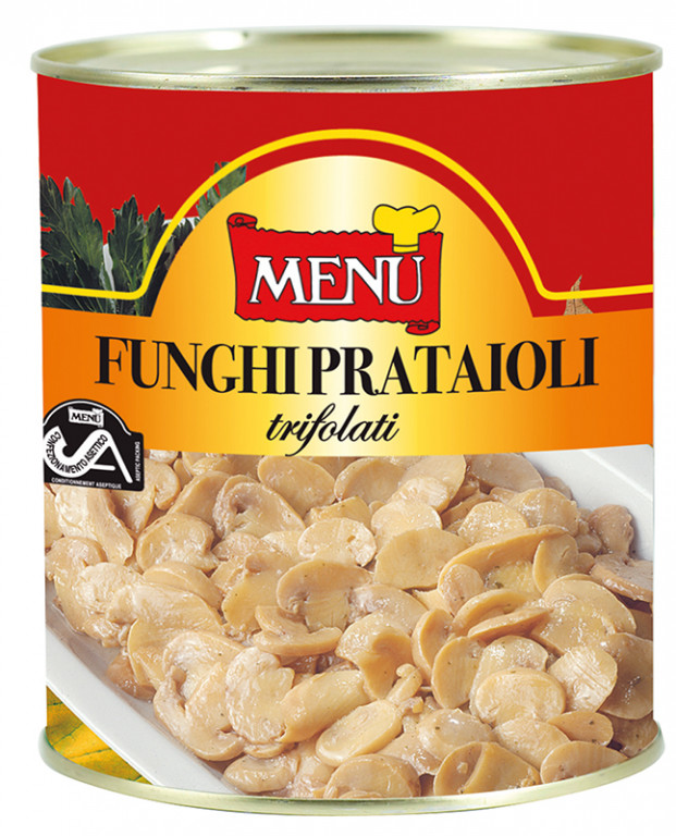 Menu FE1X Funghi Prataioli in Aseptic 6x780g Tins