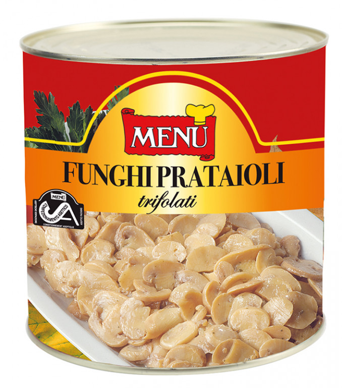 Menu FE3 Funghi Prataioli in Aseptic 3x2500g Tins