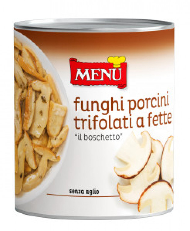 Menu G61X Porcini Trifolati Fette Boschetto 6x800g Tins