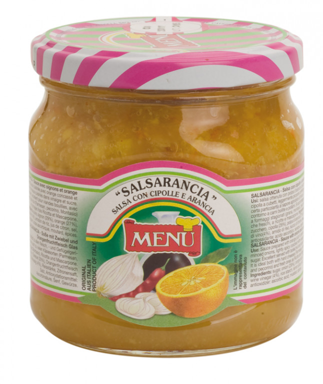 Menu TD7 Salsarancia Cipolle e Arancia 6x430g Jars