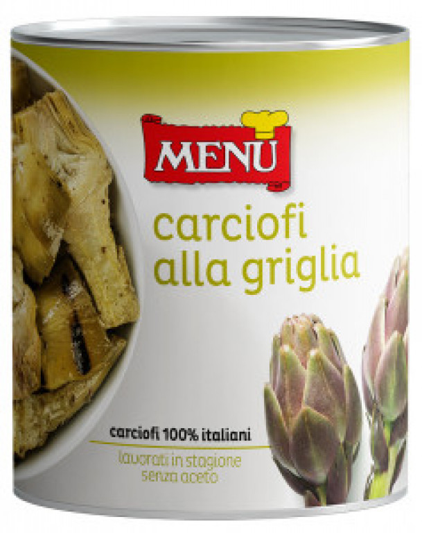 Menu TO1X Carciofi Grigliati 6x780g Tins