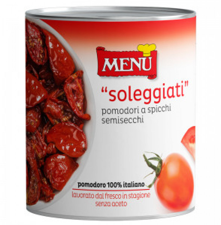 Menu TX1X Pomodori Soleggiati Sunblushed 6x800g Tins