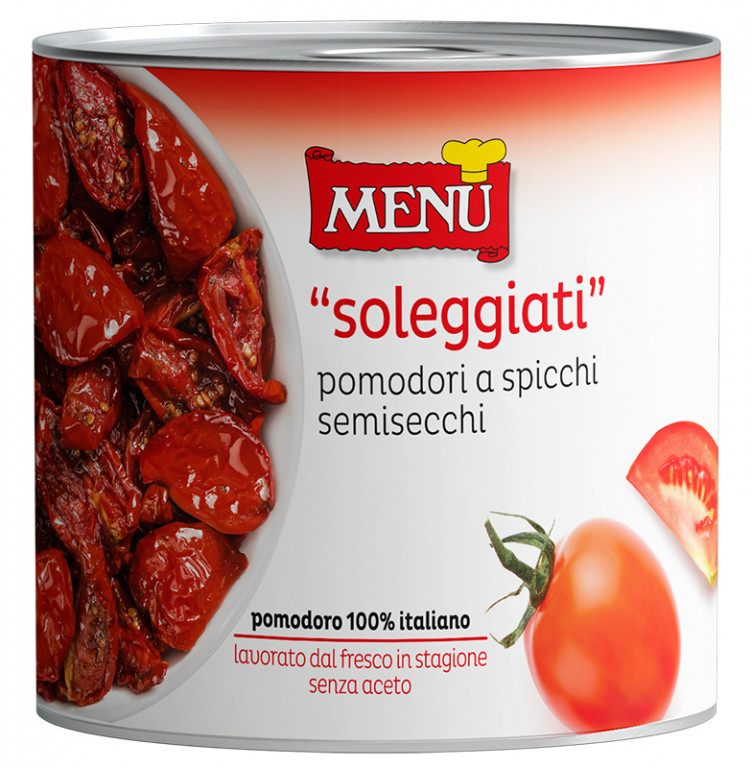 Menu TX3 Pomodori Soleggiati Sunblushed 6x2.5kg Tins