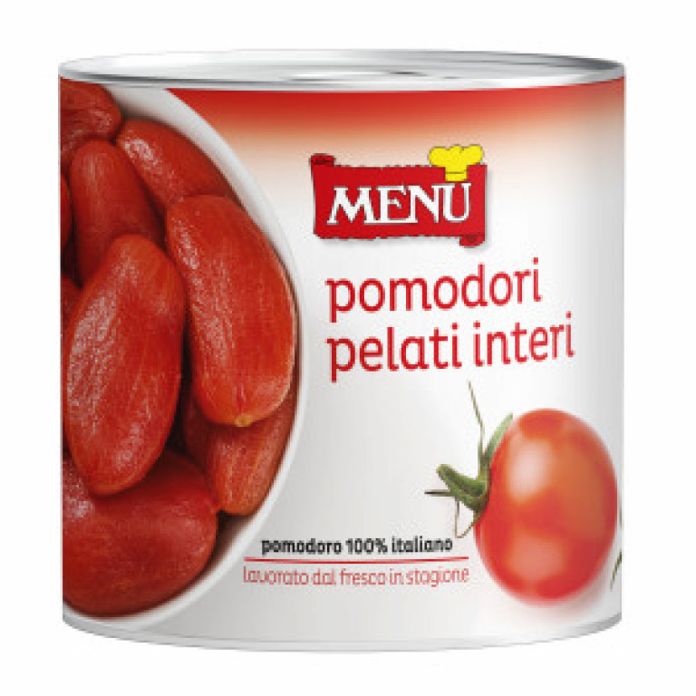 Menu US3 Pomodori Pelati 6x2500g Tins