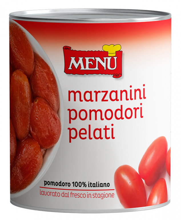 Menu X51 Pomodori Pelati Marzanino 12x800g Tins