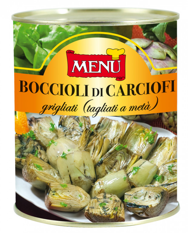 Menu XH1X Boccioli di Carciofi Grigliati 6x780g Tins