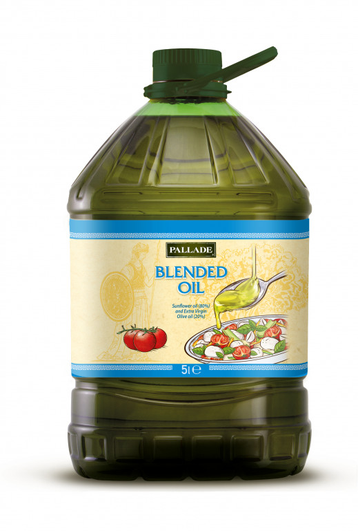 Pallade Blended Oil 5lt sunflower Oil (80%) EVO oil (20%)